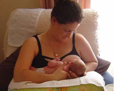 Breastfeeding New Born baby