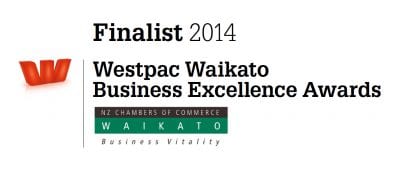 Waikato Business Excellence 2014 Finalist.