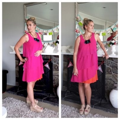 Swishable Rara Dress in Pink