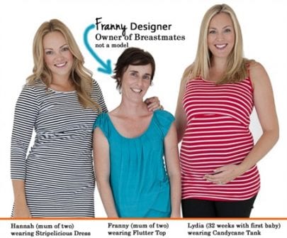 Franny with Maternity Models
