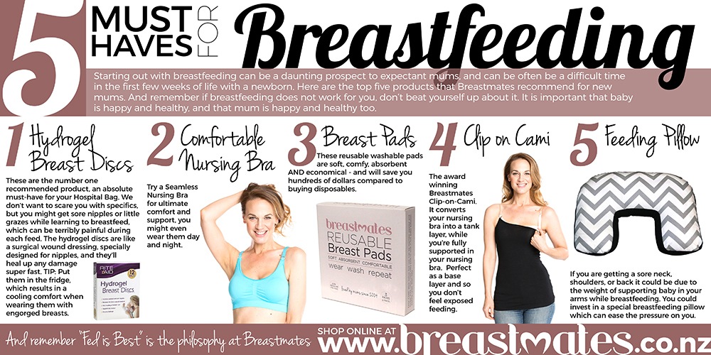 Five Must Haves for Breastfeeding